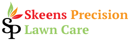 Skeen's Precision Lawn Care logo.